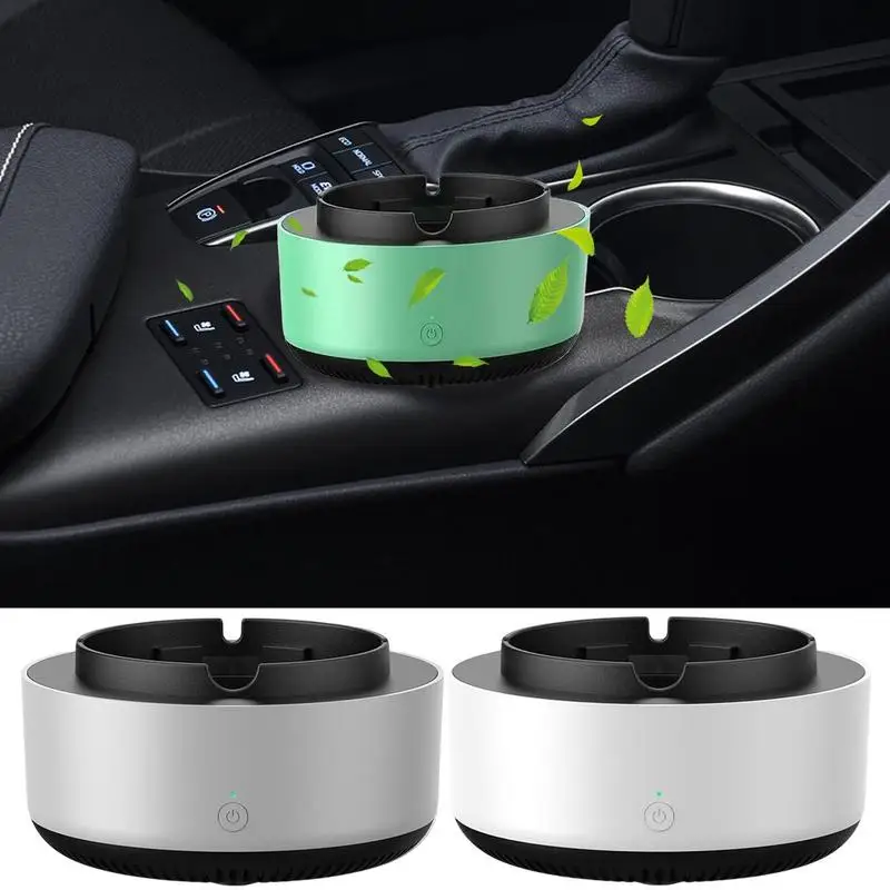 

Smokeless Ashtray Multipurpose With Air Purifier Function For Filtering Secondhand Smoke Removes Odor Smoking Accessories