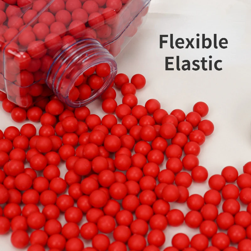7 1 мм красные пулевые резиновые шарики EVA аксессуары для игрушечного бластера