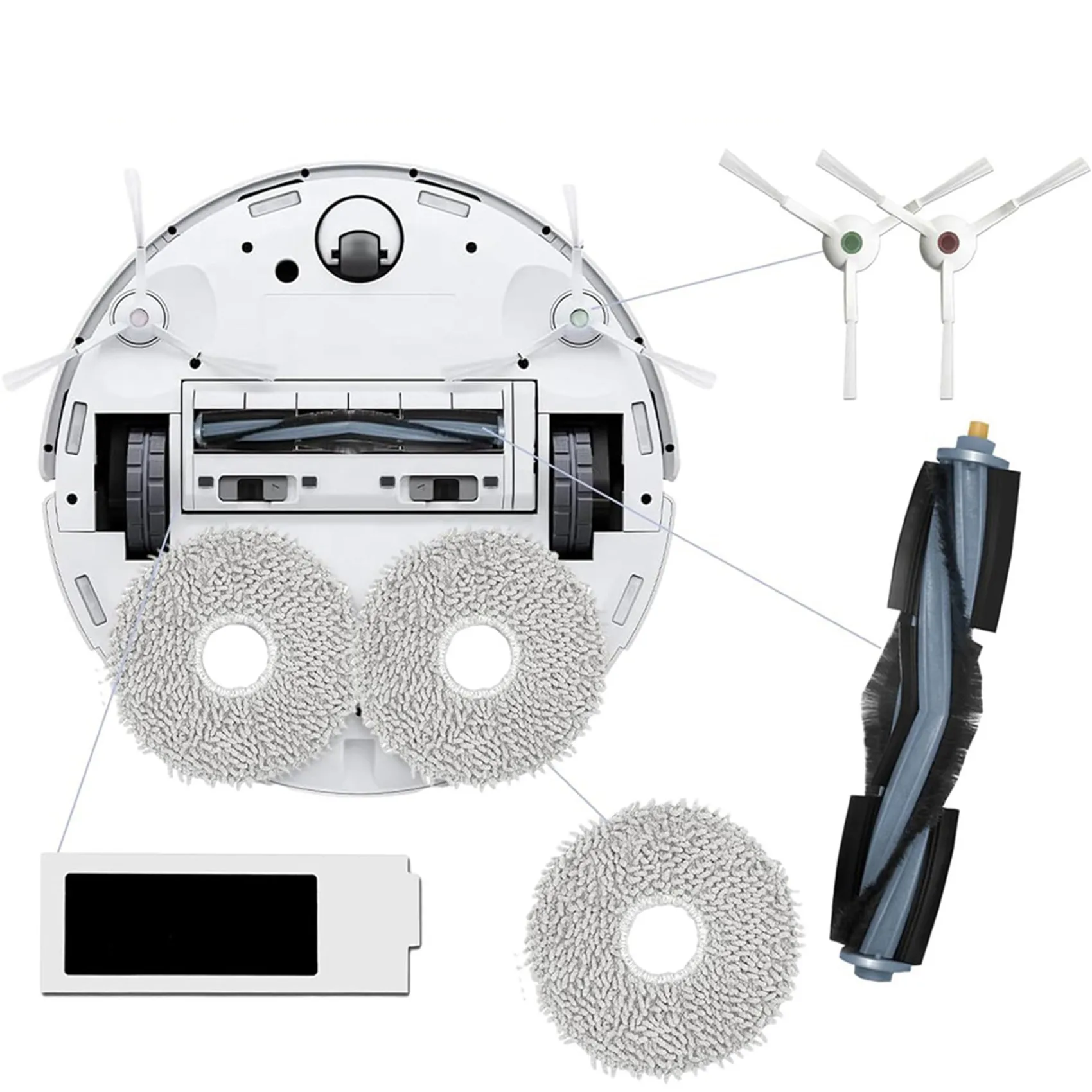 2 аксессуара для Ecovacs Deebot T20 Omni запасные части пылесоса E основная щетка