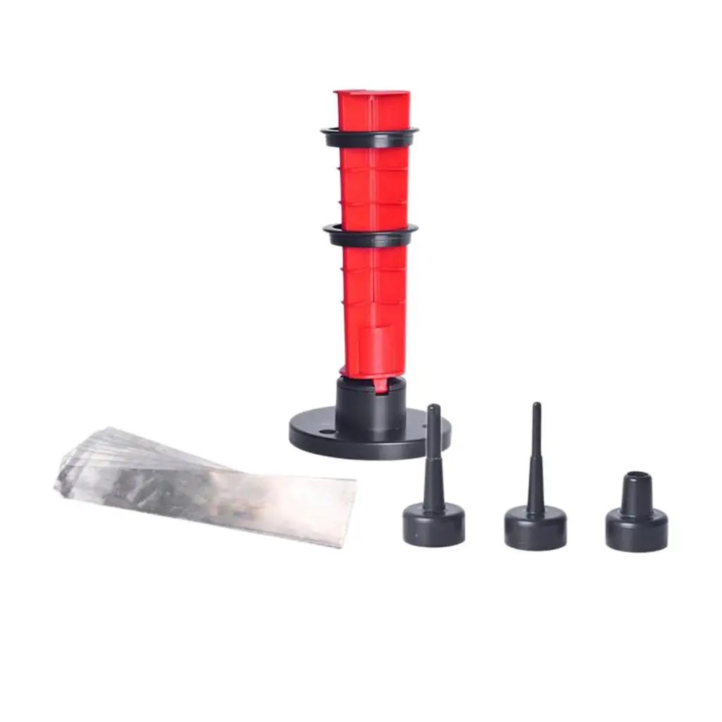 

Flecthing Tool Jig Clamps for DIY Feathers Vanes with Scale