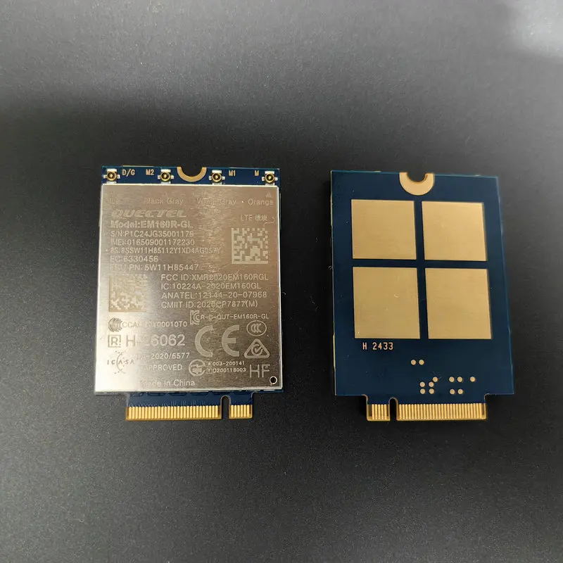 Quectel EM160R-GL 5W11H85447 Модуль LTE Cat16 4G WWAN Карта для ноутбука Thinkpad X1 Carbon 12th P16v Gen2 Magic Bay Stuido (art.: 3920cd0f64d4a) - 3920cd0f64d4a