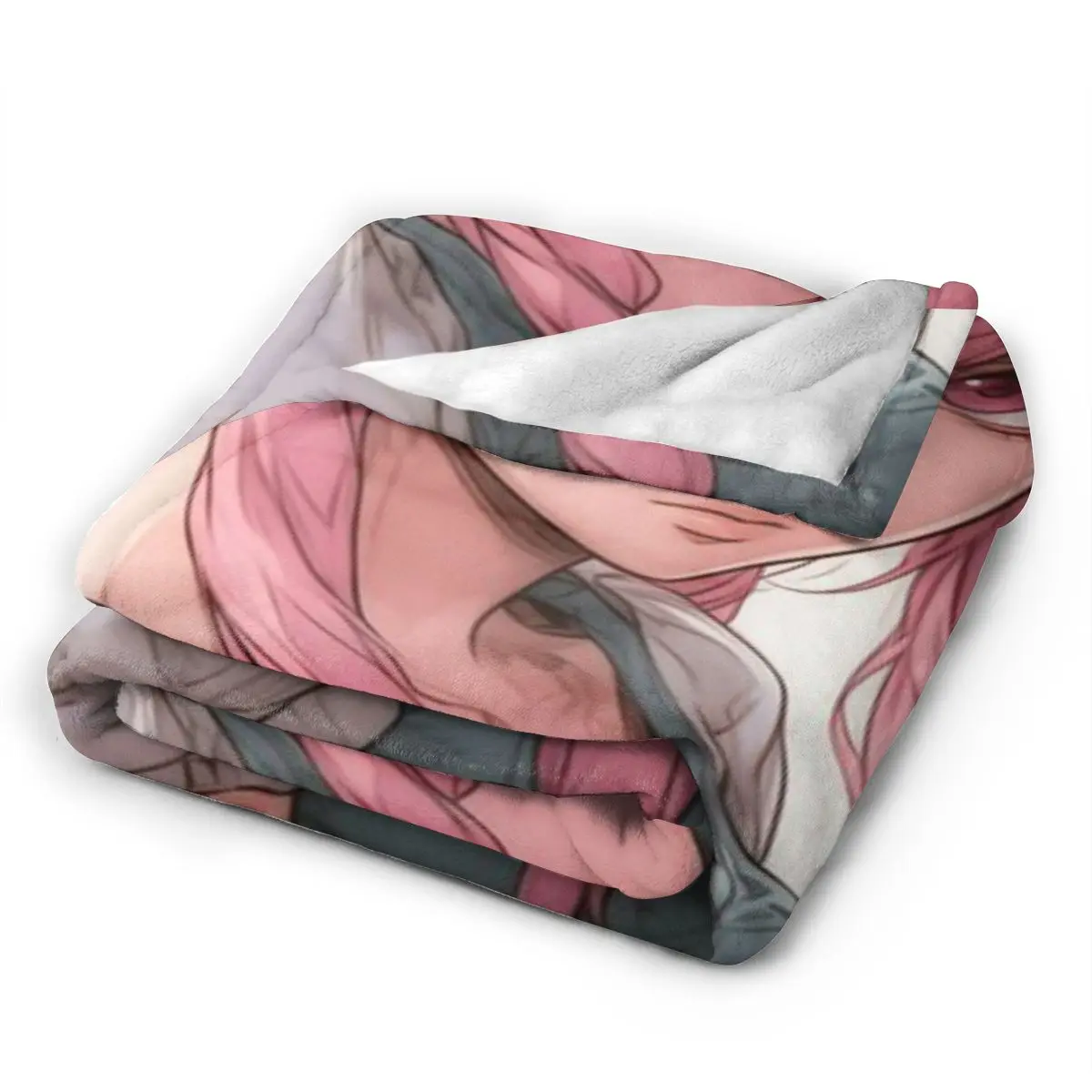 Gasai Yuno ультрамягкое одеяло из микрофлиса