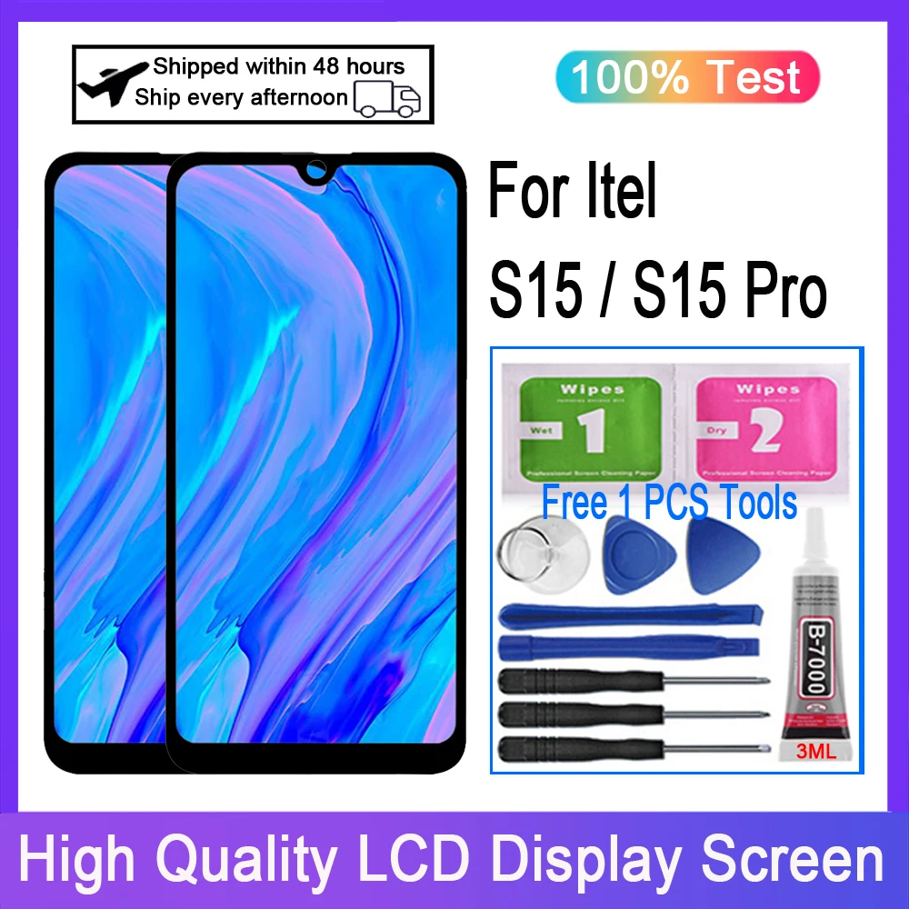 Оригинальный ЖК-дисплей для Itel S15 сенсорный экран дигитайзер Pro S15Pro сменный |