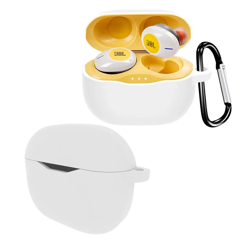 Новинка чехол для JBL Tune 125 TWS Bluetooth-наушников силиконовый T120 T125 с искусственным