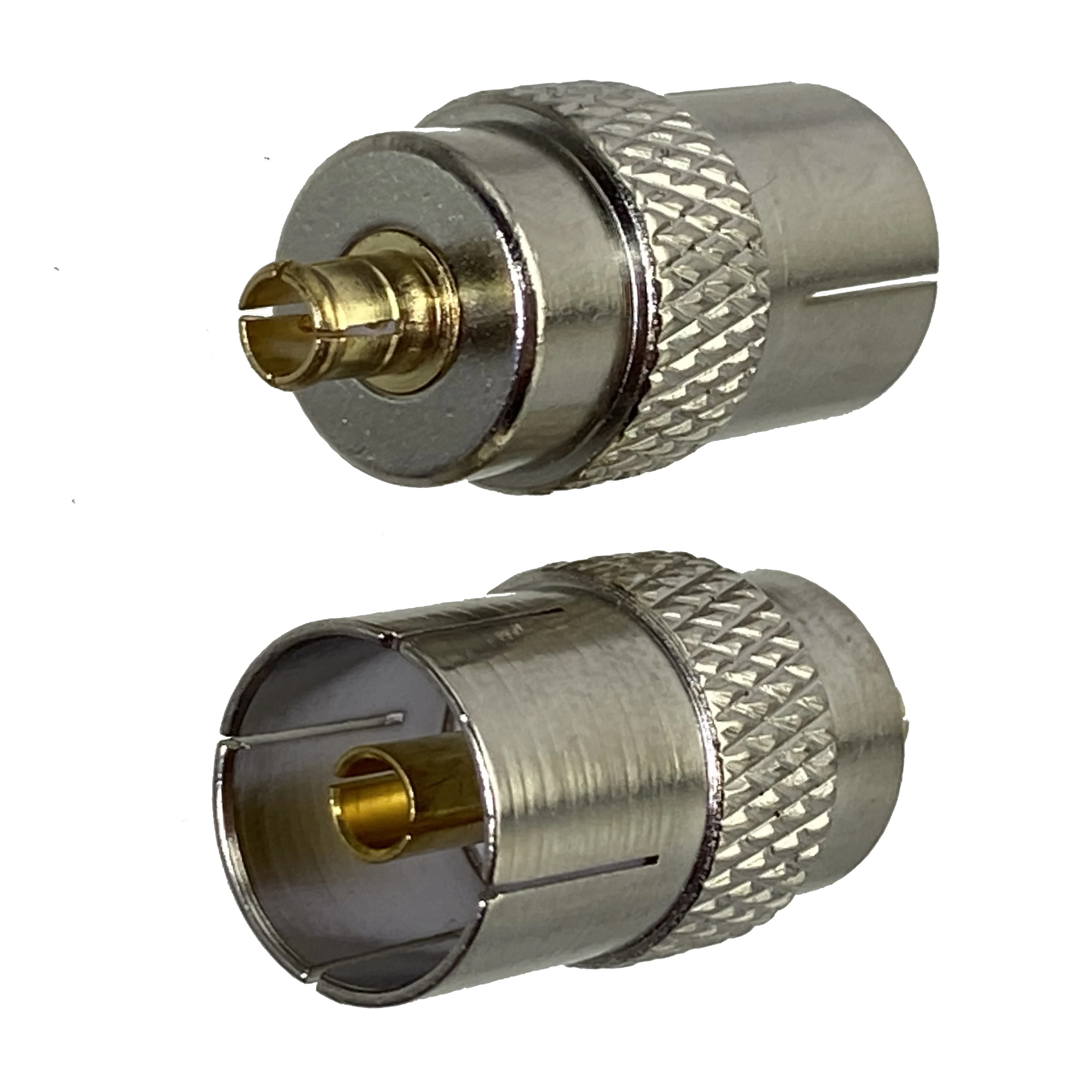 

1pcs Connector Adapter IEC PAL DVB-T Female Jack to MCX Male Plug RF Coaxial Converter Straight 50ohm Wire Terminal New