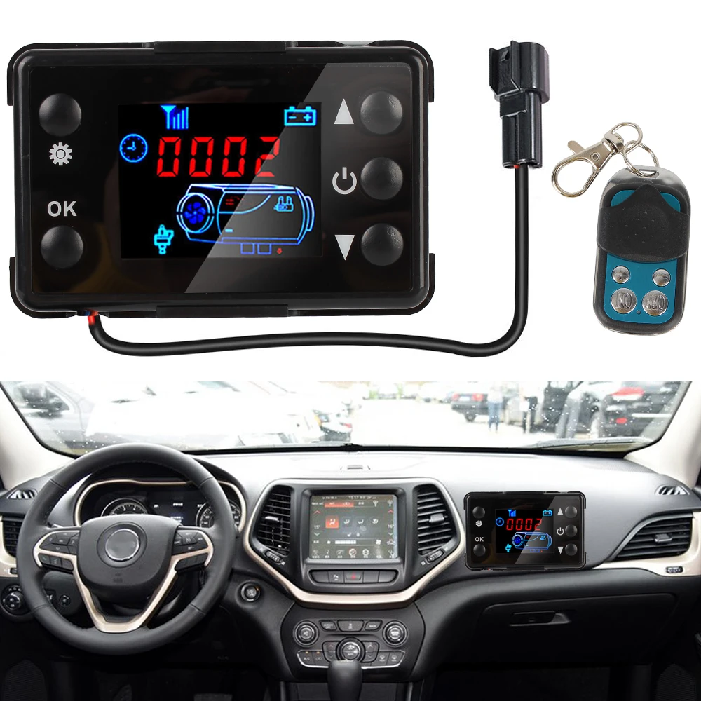 

Дизельный воздушный обогреватель 12 В, 24 В, пульт дистанционного управления для автомобильного стояночного обогревателя, комплект инструме...