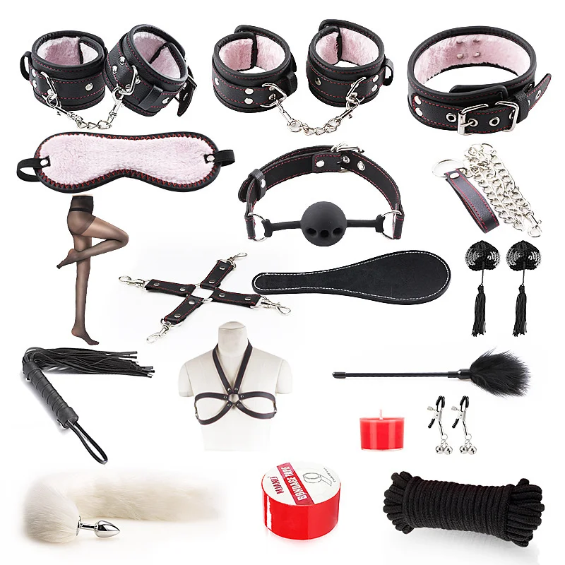 Sex toys binding sex toys handcuffs whip rope alternative set toys flirting props sex tools