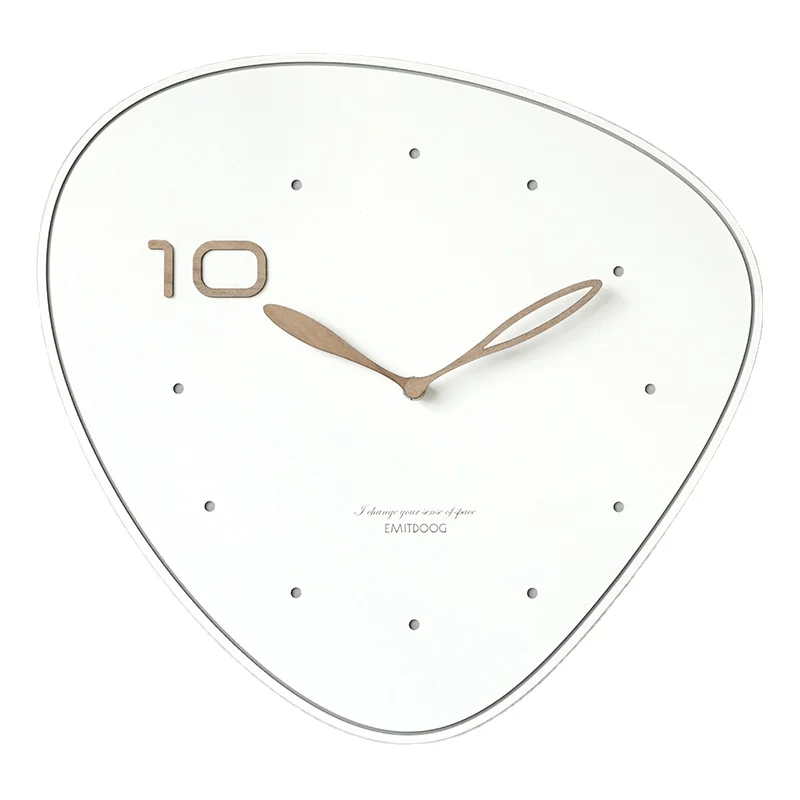 

White Decorative Wall Clock Modern Design Hanging Nordic Electronic Wall Clock Unusual Decoracion Para El Hogar Clock To Ask