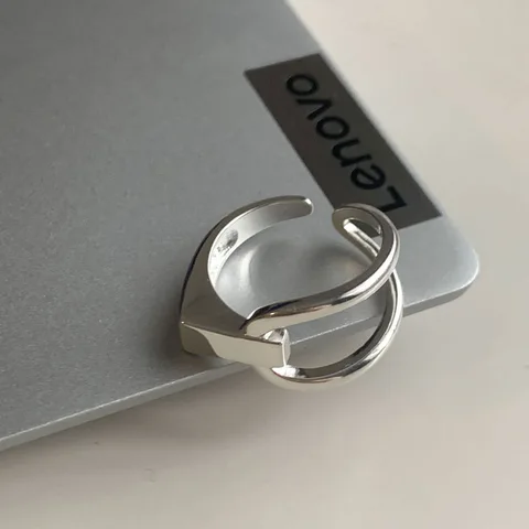 QMCOCO Серебряные Кольца для Женщин