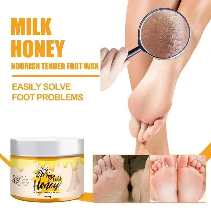 

Honey milk hand and foot repair cream, cracked heel repair moisturizing cream and natural moisturizing and nourishing