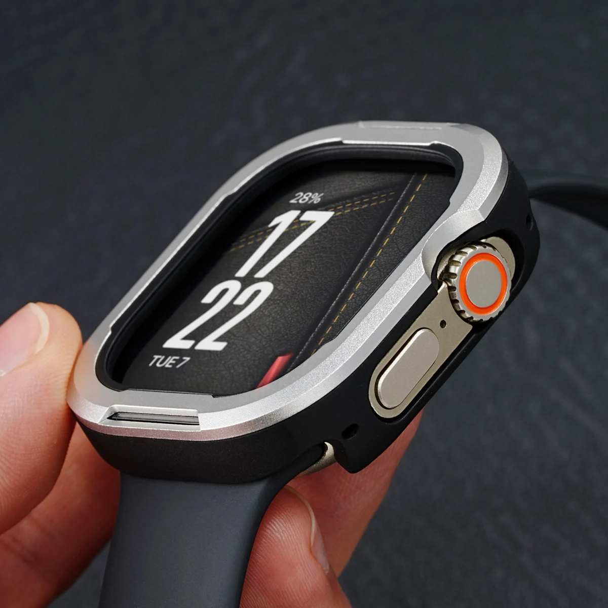 Чехол из сплава и TPU для Apple Watch Ultra 3 2 49 мм, серий 11 10 42 мм 46 мм, прочный защитный бампер для iWatch 9 8 7 6 5 4 41 45 мм 44 40 мм (art.: 3920da12e1a40) - 3920da12e1a40