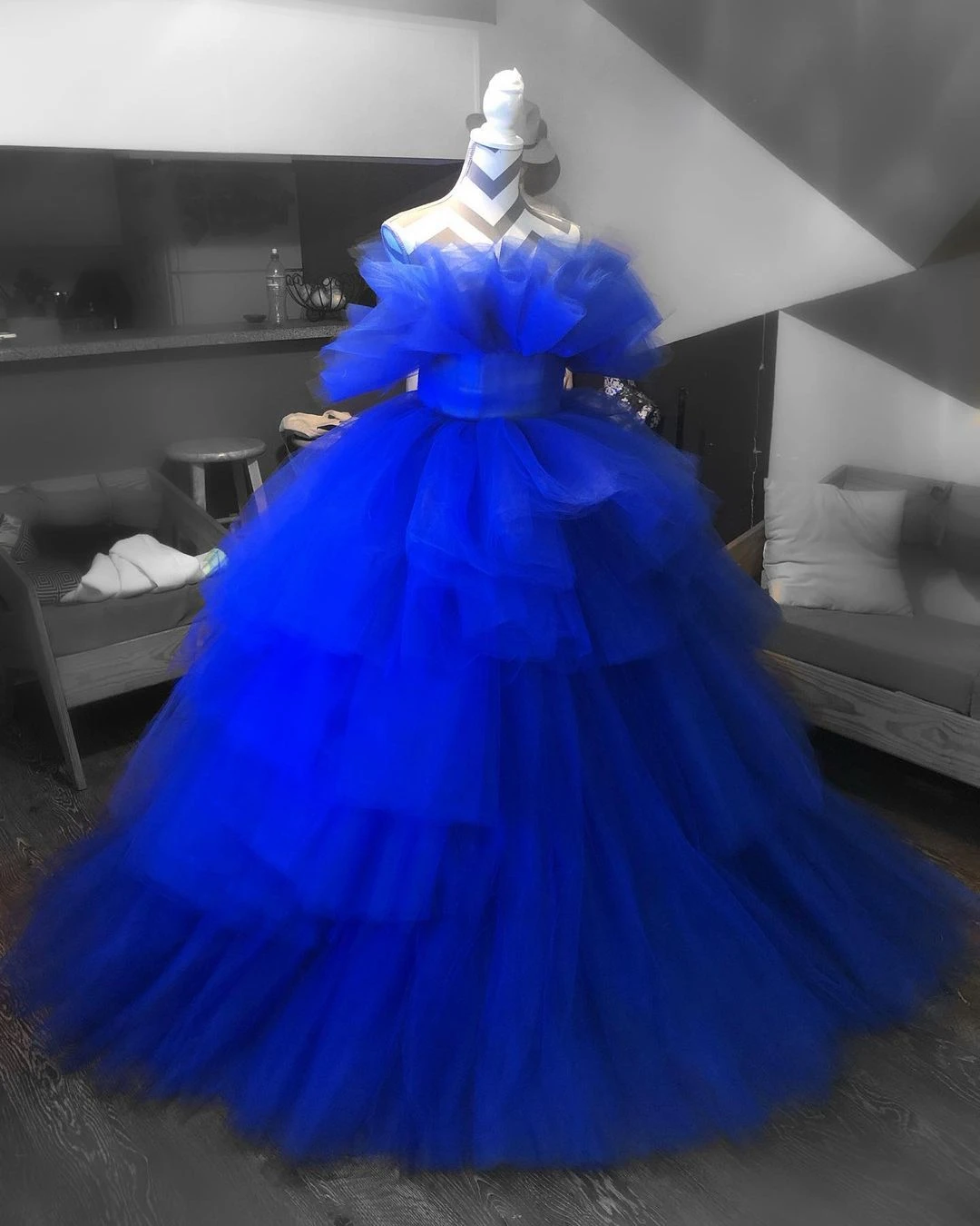 

Женское платье макси с цветами, лиловый тюль, Прозрачное платье с пышными рукавами, свадебные платья, ТРАПЕЦИЕВИДНОЕ ПЛАТЬЕ С 3D цветами, длинные платья для выпускного вечера