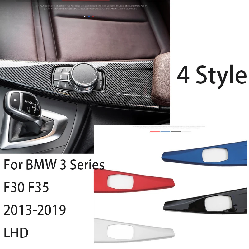 Для BMW 3 4 серии 3 серия 3 серия F30 F34 F33 F36 2013-2019 левый руль автомобиля центральное управление мультимедиа панель рамка Крышка