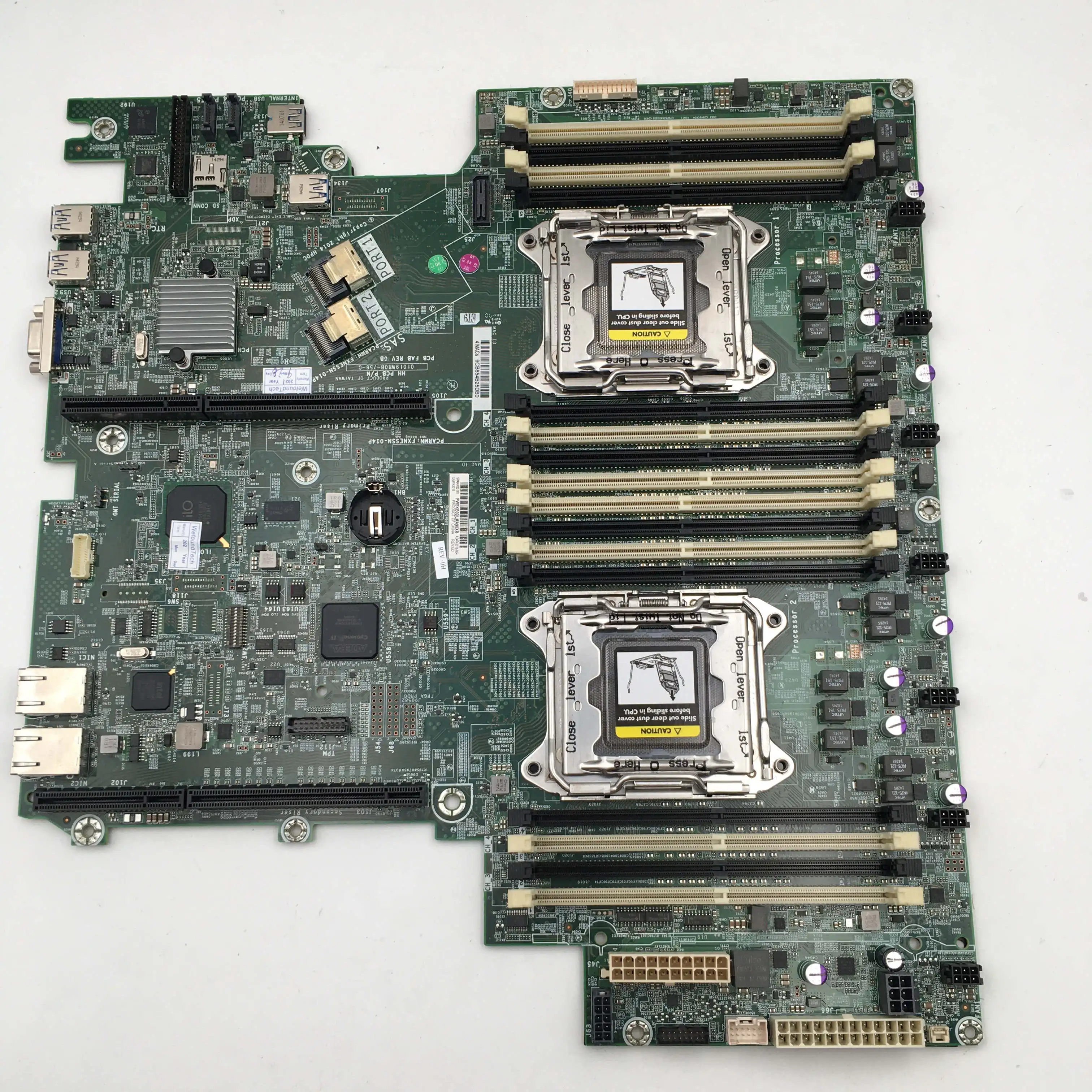 

Server Motherboard for HP DL160 G9 DL180 G9 Server 848082-001 743018-003 743018-004