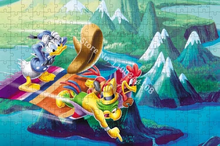 Рисунок 3 - Пазлы с героями мультфильмов «Три каруселя» Disney