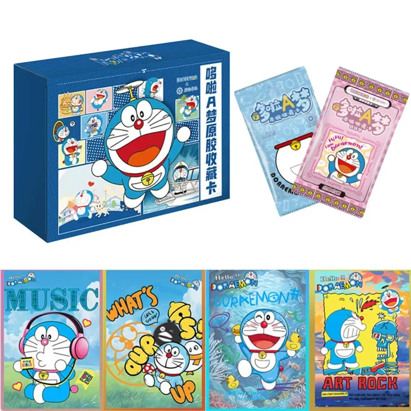 Новые карты Doraemon Тинкер-колокольчик робот Кот синие толстые люди CP Редкие