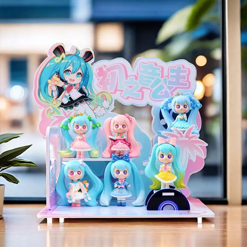 Аниме Hatsune Miku Автомобильные украшения Мультяшные милые Креативные фигурки