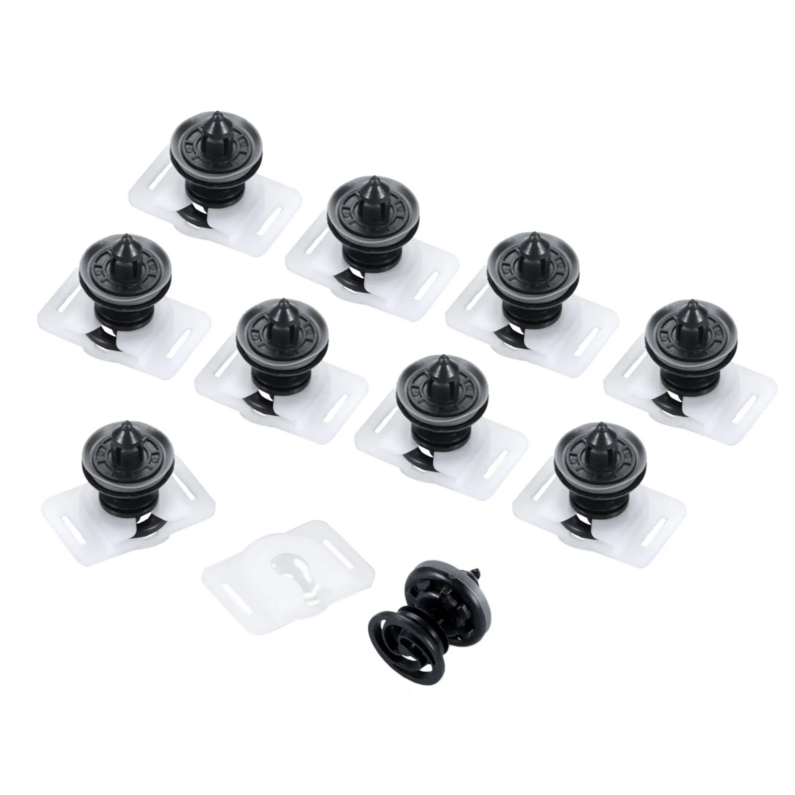 Yetaha 10 Sets Car Interior Door Clips For Passat B6 CC Golf Polo Caddy Tiguan Touran Eos A6 A8 TT 6Q0 868 243 6Q0868243 - купить по