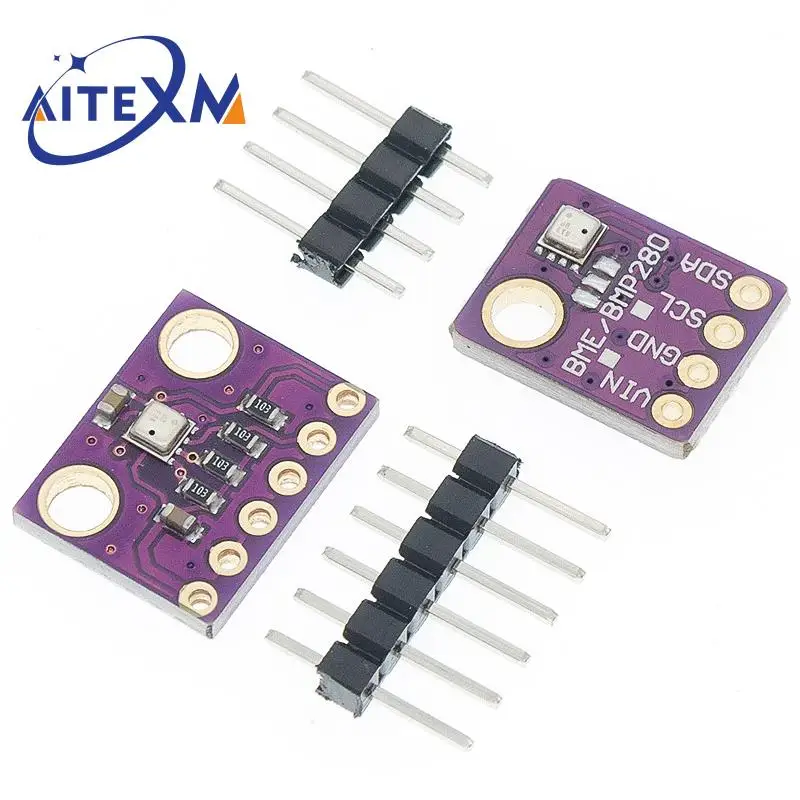 BME280 3.3V 5V Цифровой сенсор Температура Влажность Барометрическое давление Модуль I2C SPI 1.8-5V включен