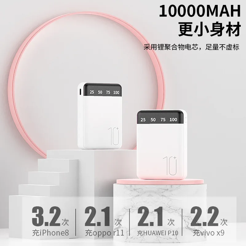 

Peninsula U106 mobile power supply 10000 mA charge charging treasure small cute portable