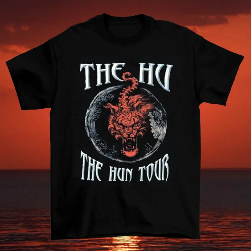 Фото Футболка Rare The Hu Band My Tour, черная, все размеры S-5XL, AS06