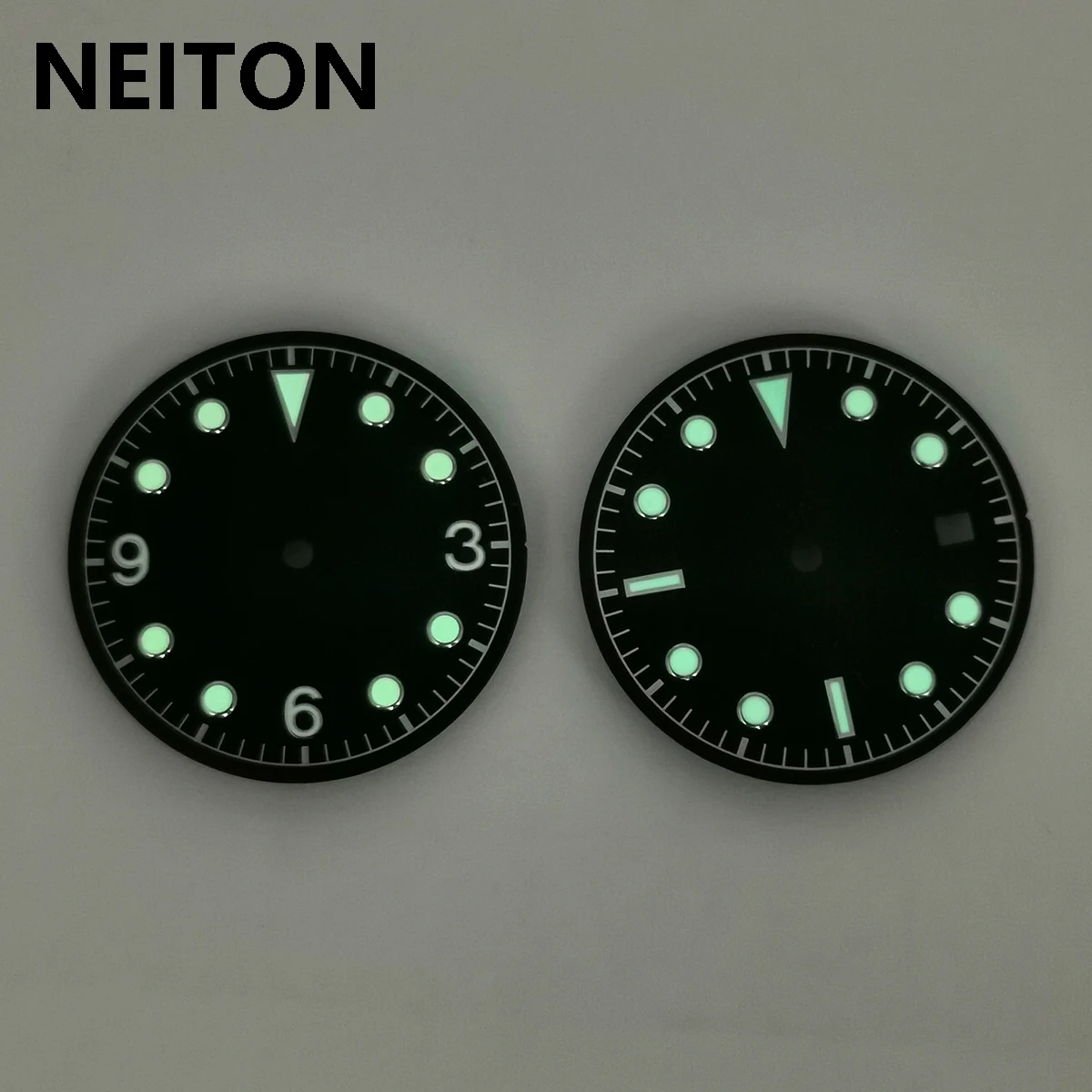 NEITON 30.5mm sterile watch dial fit NH35 NH36 ETA2836 2824 Miyota 8205 8215 821A Mingzhu DG 2813 3804 movement images - 6