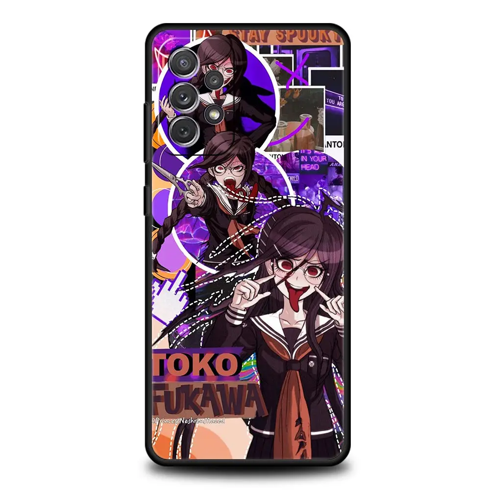 Аниме Чехол Danganronpa для телефона Samsung Galaxy A51 A71 A41 A31 A21S A11 A01 A03S A13 A23 A33 A53 A73 5G A12 A32