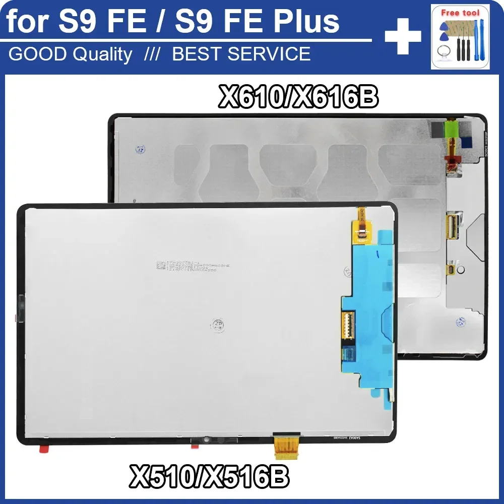 Новый протестированный ЖК-дисплей для Samsung Galaxy Tab S9 FE X510B сменный преобразователь