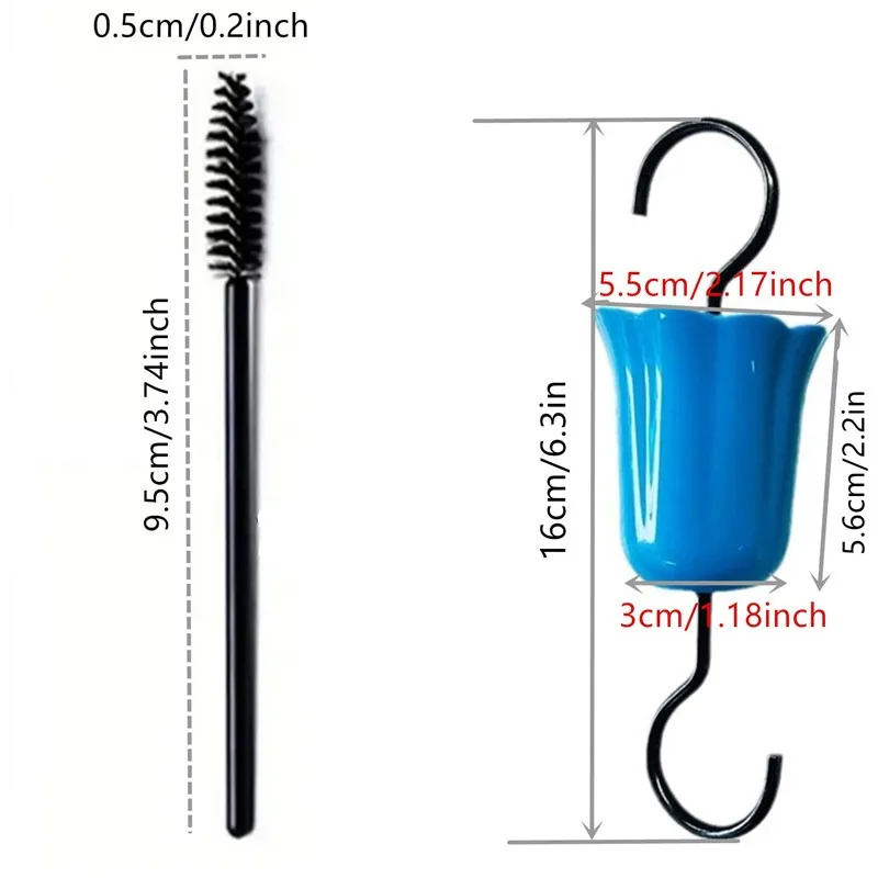 Пластиковая Кормушка Для Птиц С Крючком Бутылки Кормление Colibri Уличный Железный