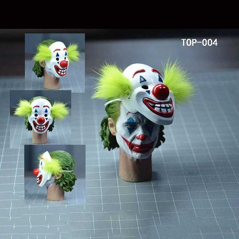 Топ-004 масштаб 1:6 модель голова Джокер Хоакин макияж феникс с маской для