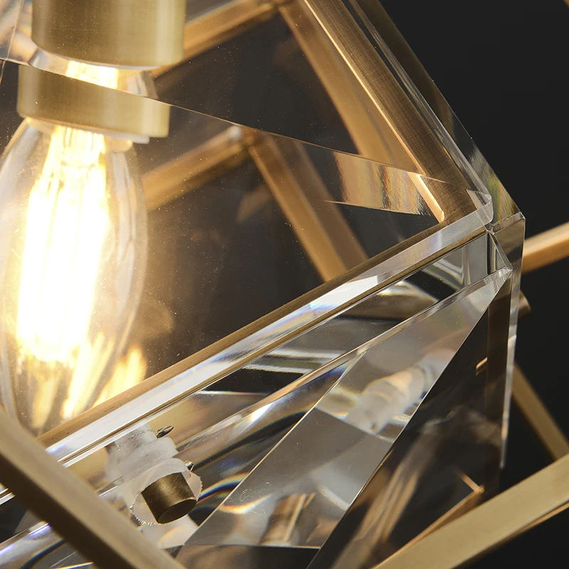 Латунная современная коробка креативная столовая кабинет спальня бар