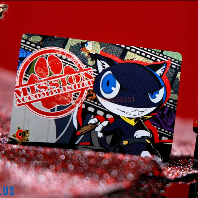 Фото Оригинальная коллекционная карта Kayou Persona 5 Royal Phantom Series: Подписанная карта производителя игры, аниме-мерч, коллекционная карта, игрушка, подарок №5