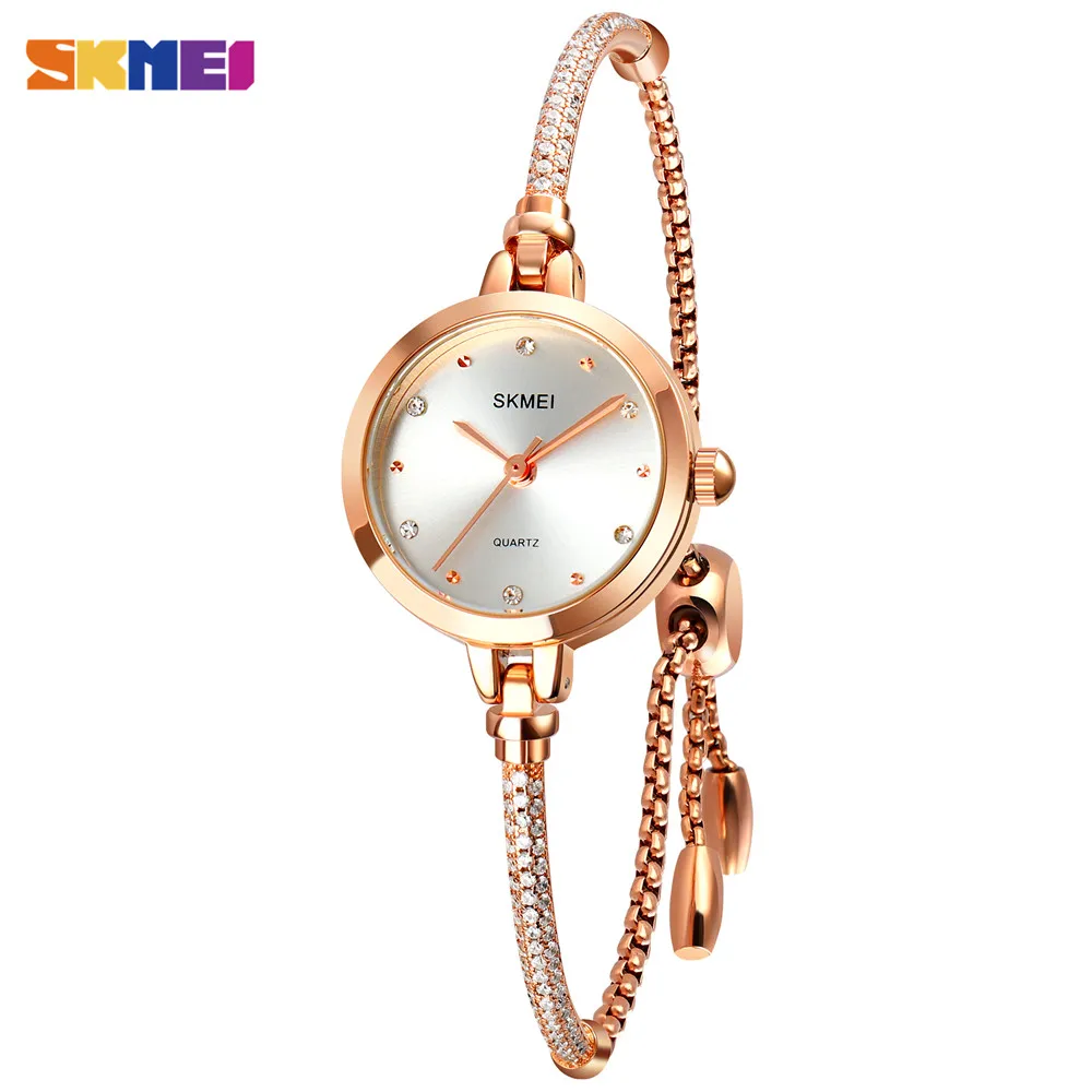 

SKMEI Simple Women Quartz Watch Fashion Thin Ladies Watches Casual Female Girl Dress Clock 3Bar Waterproof Relogio Feminino 1805