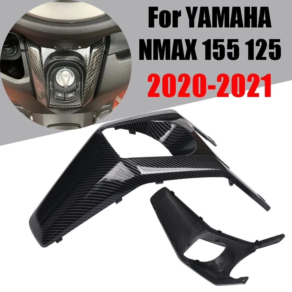 

For Yamaha NMAX155 NMAX125 N MAX 155 NMAX 155 125 2020 2021 Motorcycle Accessories Ignition Switch Cap Key Lock Decorative Cove