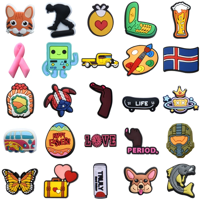 

Shoes Accessories Kids Decorations for Crocs Girl Para Pins Men Set Jeans Wholesale Bulk Women Charm Gifts Packs Shoe Charms Boy