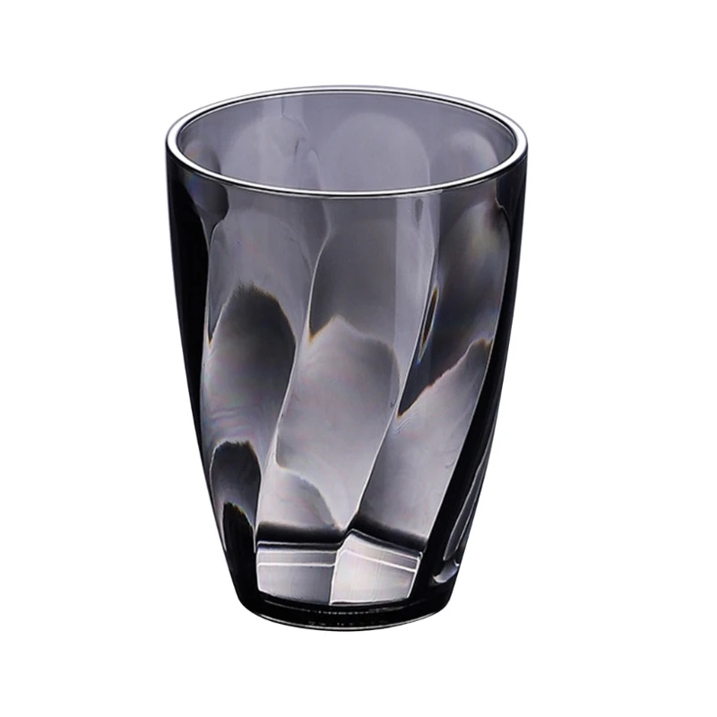 

Unbreakable Plastic Drinking Glasses 390ml Shatterproof Water Tumblers Reusable Fruit Juice Beer Champagne Cup for Bar Dropship