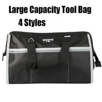 durable 4 styles large capacity tool bag hardware tool organizer suitcase thickened waterproof oxford fabric toolkit fixed tool