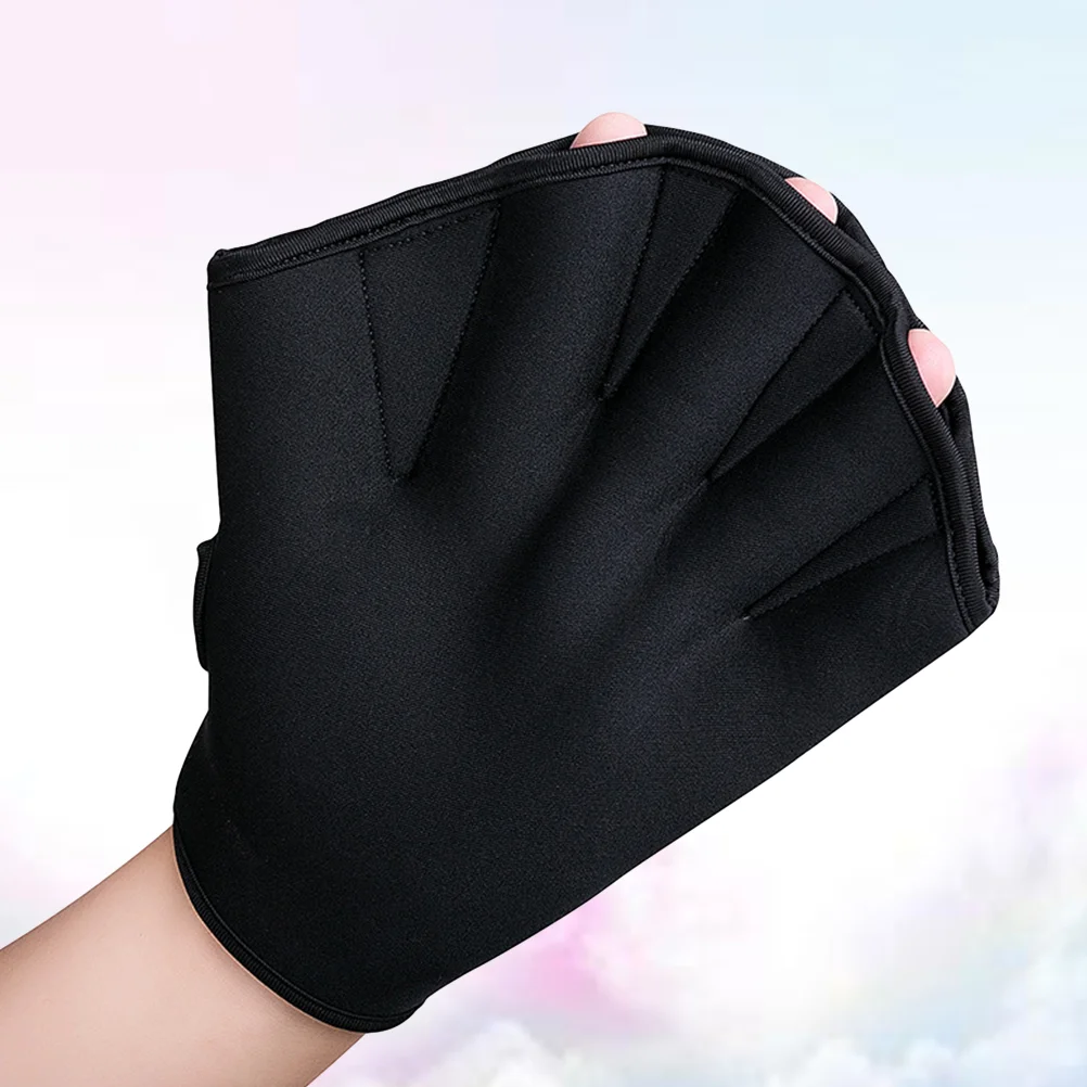 

1 Pair Swimming Aquatic Neoprene Webbed Paddle for Fitness