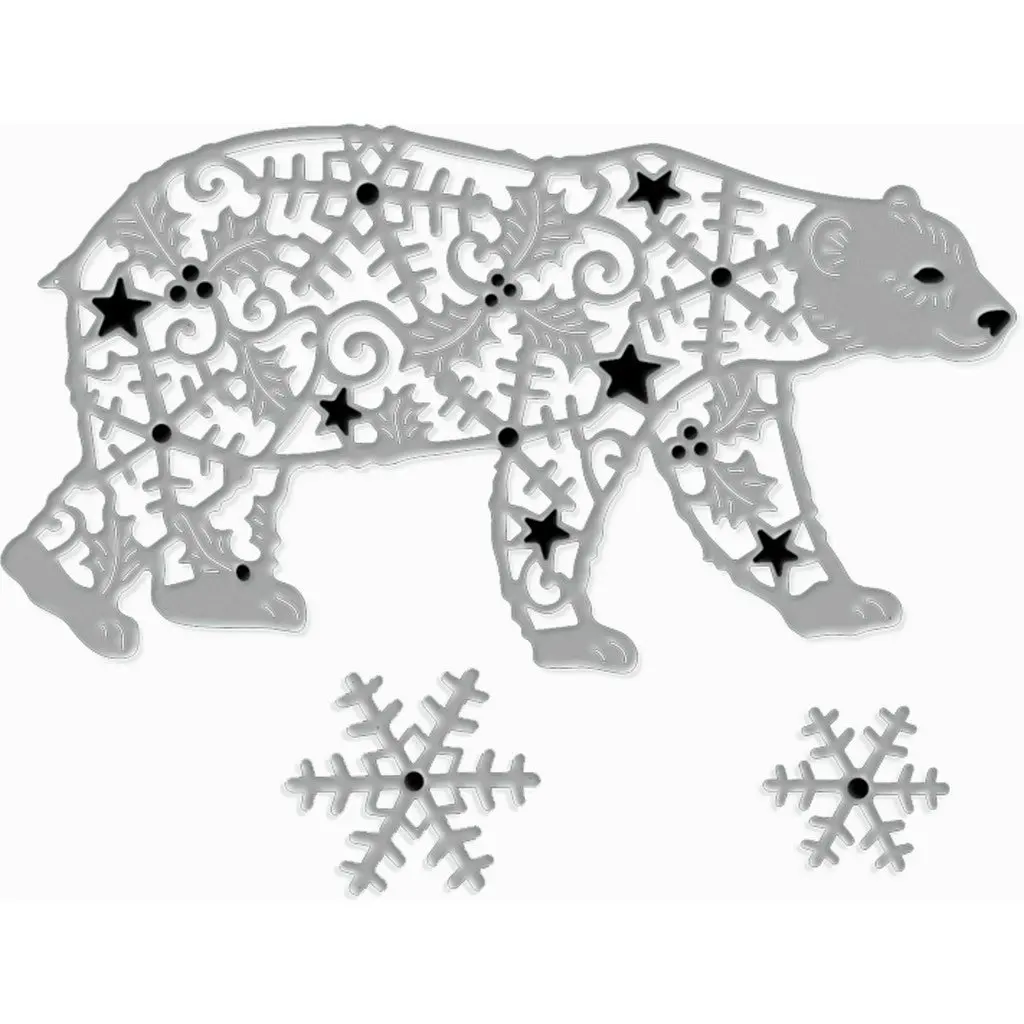 

Bear Metal Cutting Dies DIY Scrapbooking Card Paper Cards Handmade Album Sheets