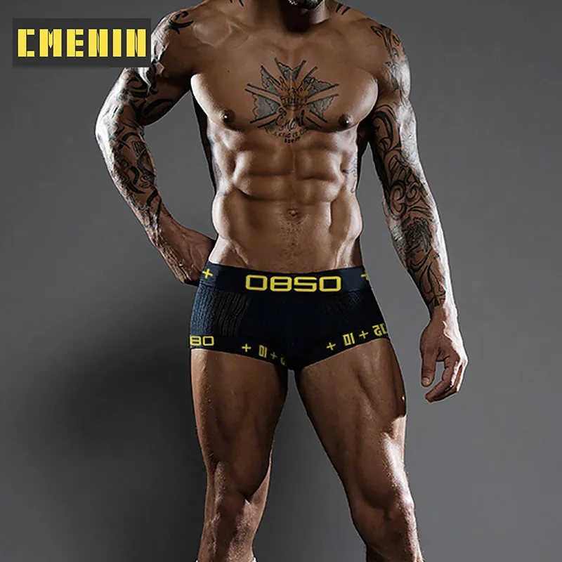 

CMENIN Cotton Satin Man Underwear Boxers Men's Panties Breathable Innerwear Sexy Men Underpants Boxershorts Ropa Interior Homb