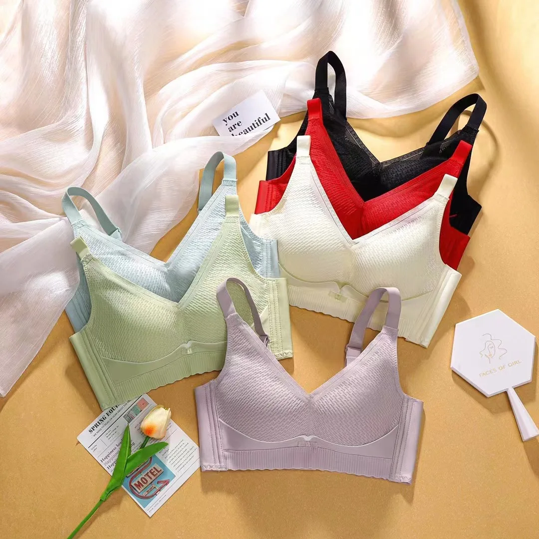 

B Cup Lace Bra Push Up Thin Showing Smaller Underwear