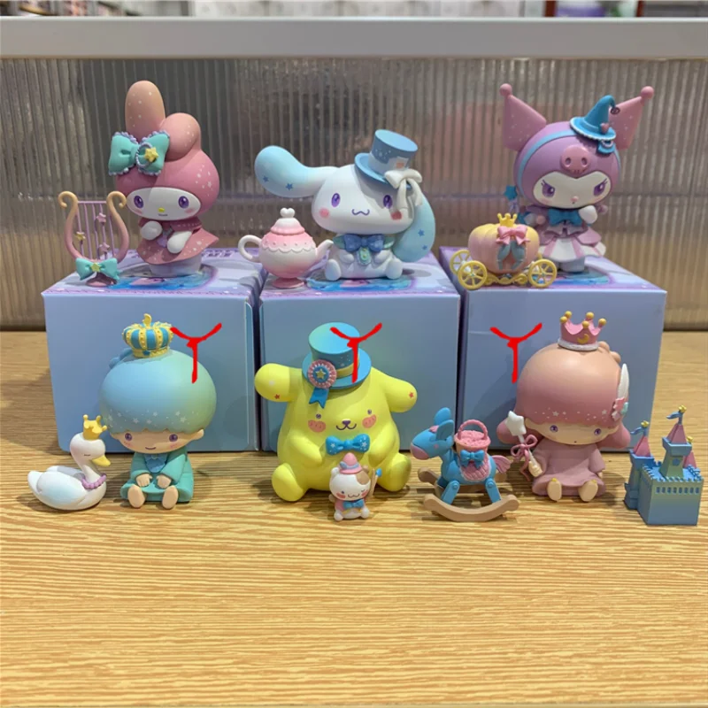 

Экшн-фигурка Sanrio My Melody Cinnamoroll, Супер милое мультяшное фантазийное украшение, самый популярный праздничный подарок