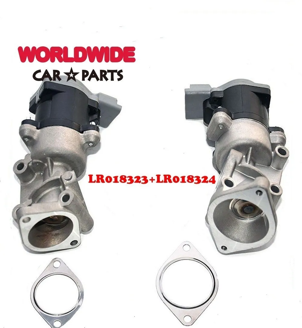 Пара клапанов EGR для LAND ROVER DISCOVERY RANGE MK3 SPORT LR018324 LR018323 7H2Q-9D475-CF | Автомобили и