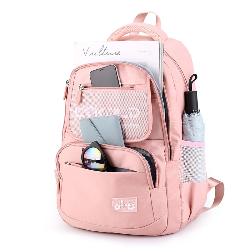 fashion Teenage Girls school Backpack Student Schoolbag Waterproof Travel laptop Bagpack High School Bags For Kids book bags
