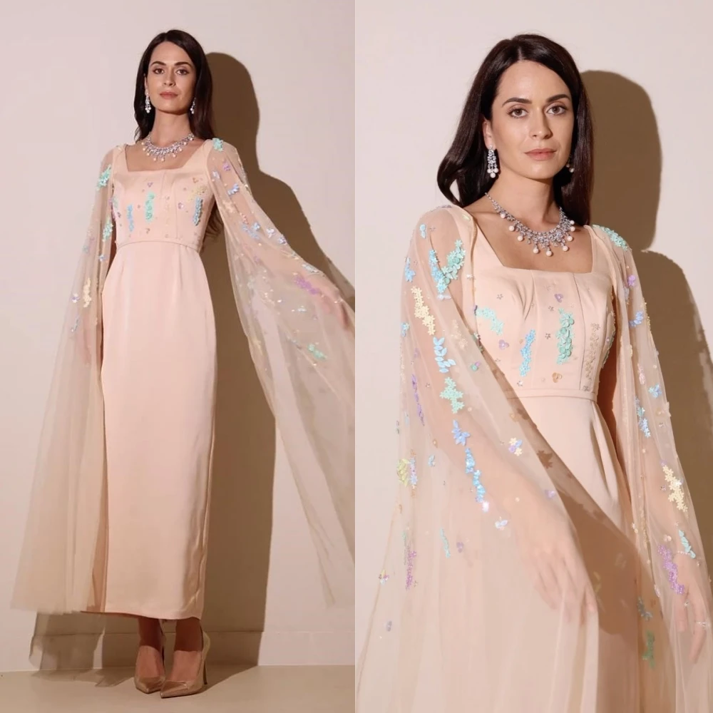 Индивидуальная аппликация Jiayiigong рождественская трапеция квадратный вырез