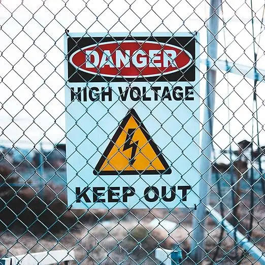 Металлический знак для декора гаража