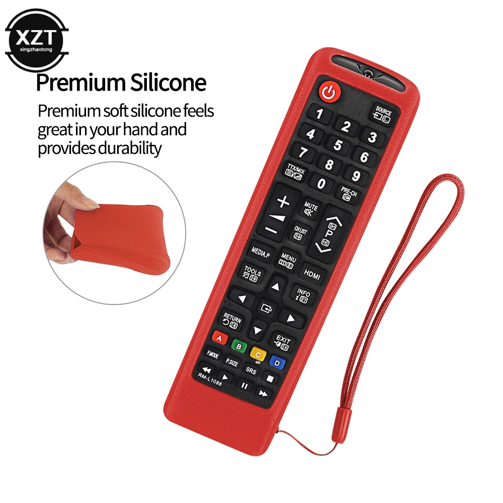 

Silicone Cover for Samsung Remote Control AA59-00816A AA59-00611A AA59-752A BN59-01199F Dust-Proof Protective Case