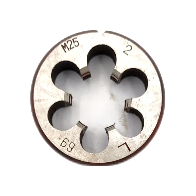 YRFL HSS 1 шт. Метрическая резьба правая левая круглая матрица M24 M25 M26 M27 резьбовые