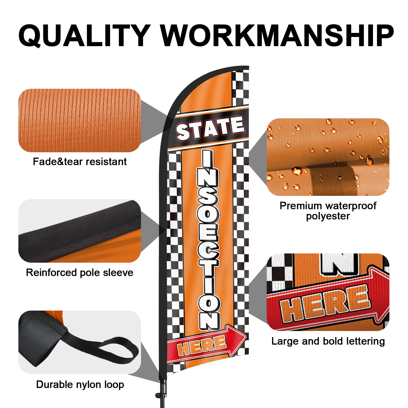 FSFLAG 1 шт. 280 см флаг с перьями для рекламы наружный баннер украшение бизнеса и