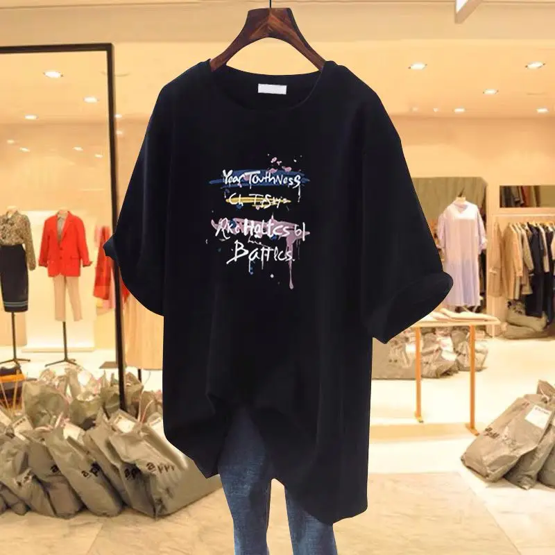 Женские хлопковые базовые футболки летние повседневные свободные шикарные топы